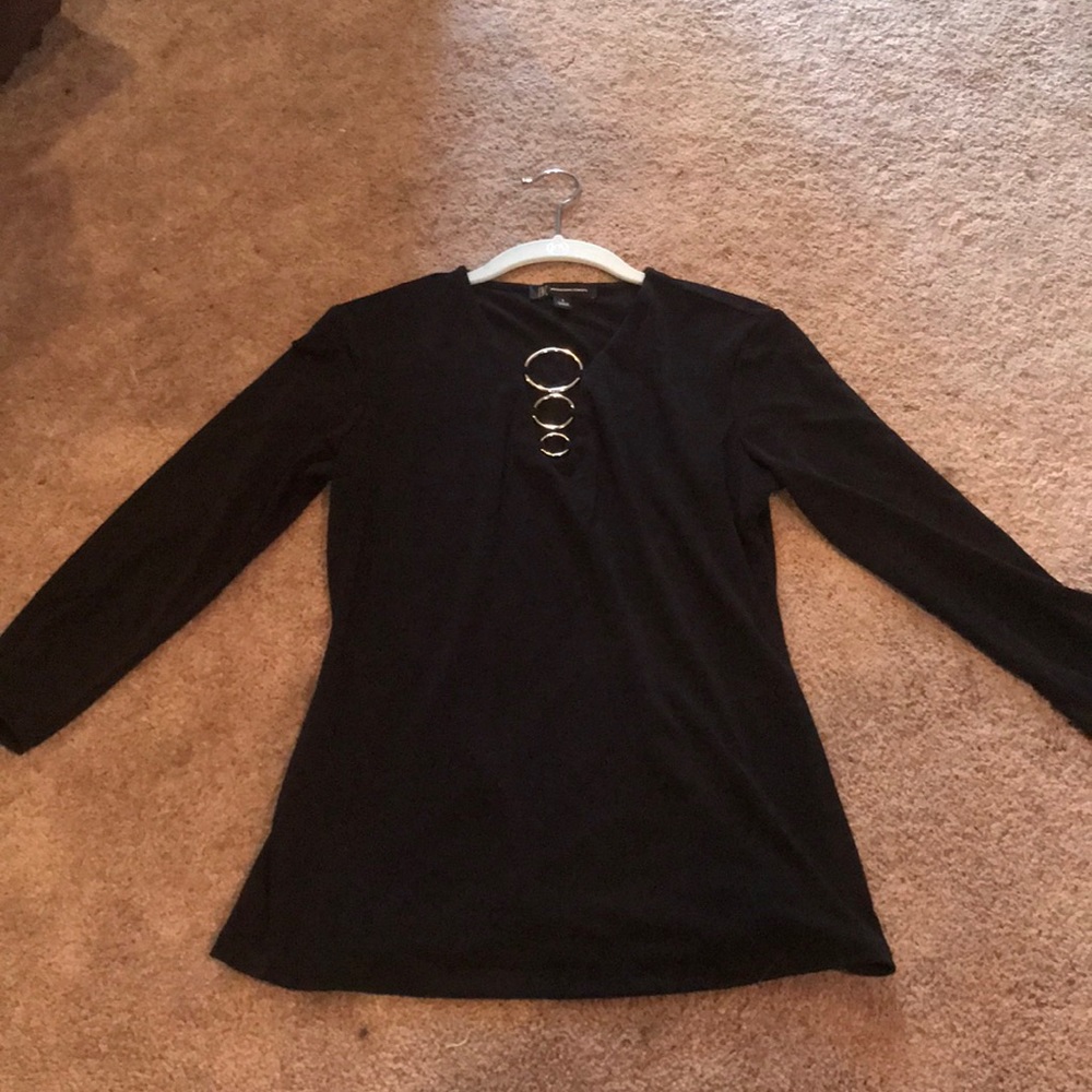 Black long sleeve shirt